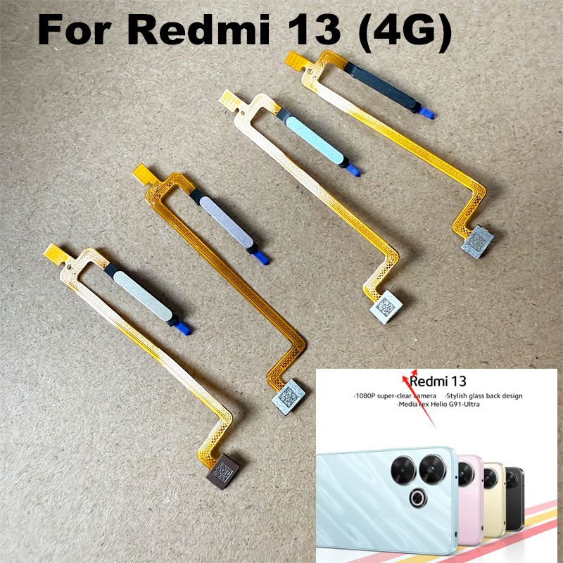 Fingerprint Cable Flex - Replacement For Xiaomi Redmi 13 Fingerprint