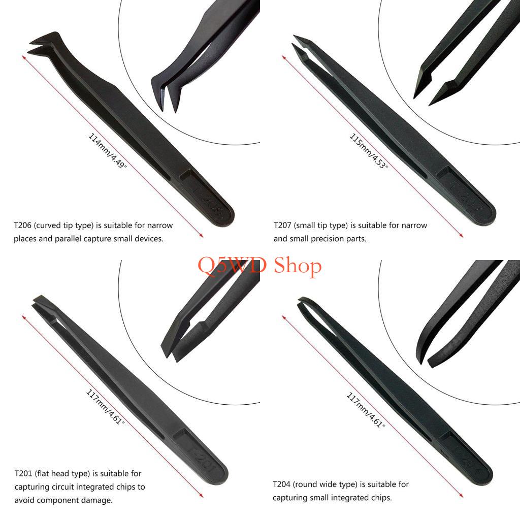 Q5WD 8 Cái Nhíp Thủ Công Bộ Nh - đánh giá và giá Electronics Repair Hobby