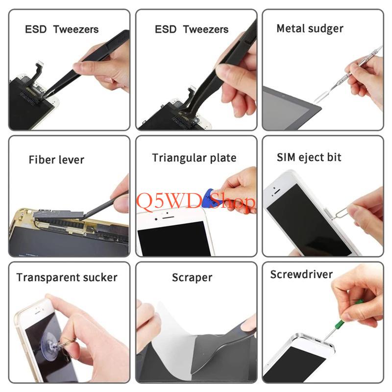 Q5WD 8 Cái Nhíp Thủ Công Bộ Nh - đánh giá và giá Electronics Repair Hobby