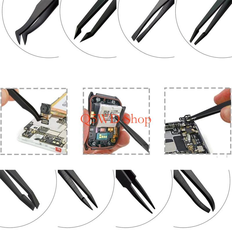Q5WD 8 Cái Nhíp Thủ Công Bộ Nh - đánh giá và giá Electronics Repair Hobby