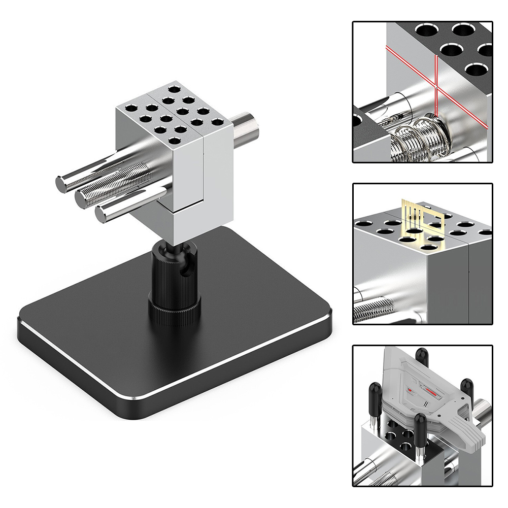 Table Vise 360 Rotating Alumin - đánh giá và giá Electronics Repair Hobby