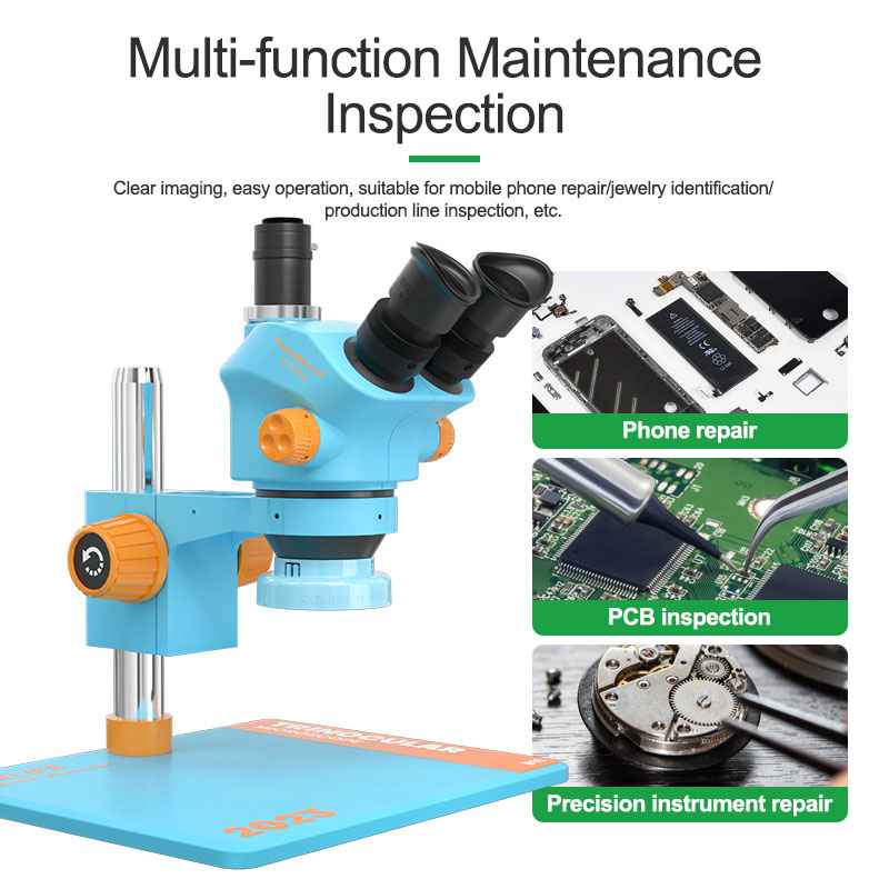 RELIFE RL-M5T-B11 0.7-5.0 Cont - đánh giá và giá Electronics Repair Microscope