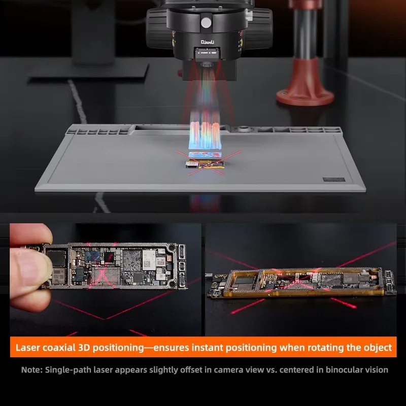 Qianli 6558 Gorilla Trinocular - đánh giá và giá Electronics Repair Microscope