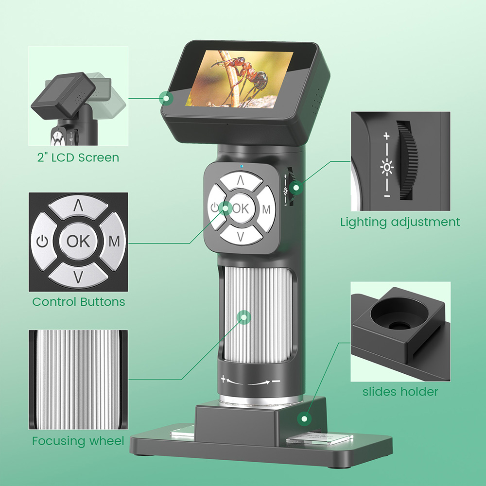Andonstar New 50x-500x USB Kid - đánh giá và giá Electronics Repair Microscope