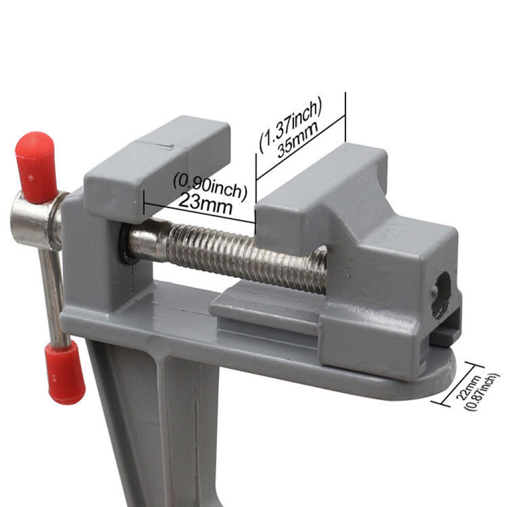 Compact Mini Vise Table Clamp  - đánh giá và giá Electronics Repair Hobby